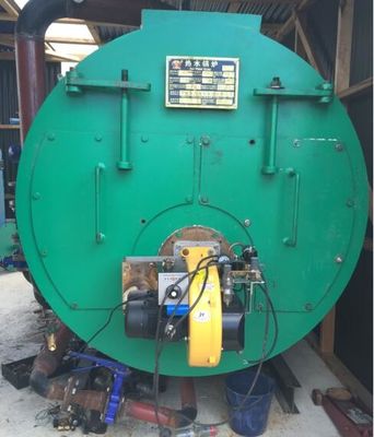 1000 Kilowatt dầu thải thấm lò sưởi ba ngọn lửa giai đoạn 8 bar áp suất làm việc