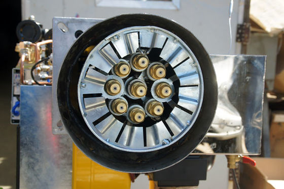 1000 Kilowatt dầu thải thấm lò sưởi ba ngọn lửa giai đoạn 8 bar áp suất làm việc