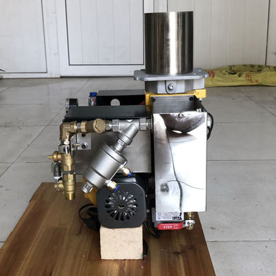 Đốt dầu diesel thẳng đứng lên, Đốt dầu bẩn 15 - 21 lít mỗi giờ