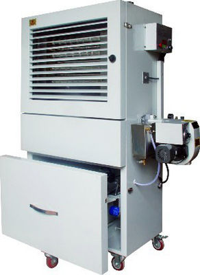 Máy sưởi dầu nấu ăn thân thiện với môi trường 12000 M3 / H Khả năng khí với động cơ quạt 0,6 Kw