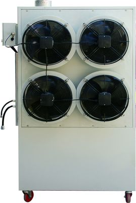 400000 Btu Máy sưởi đốt dầu thải 0.6 Kw Máy quạt OEM / ODM Có sẵn