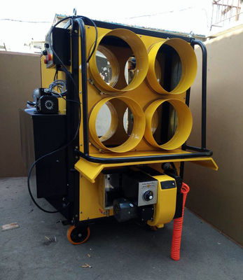 400000 Btu / H Máy sưởi khí di động Hệ thống quạt kép ODM / OEM Có sẵn