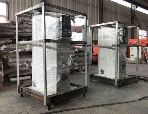 Nồi hơi nước thẳng đứng kép với vỏ thép không gỉ để sưởi ấm bơi