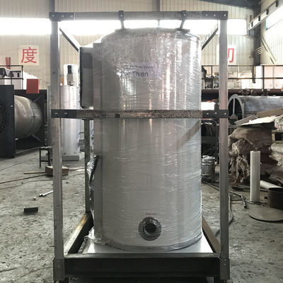 Nồi hơi nước thẳng đứng kép với vỏ thép không gỉ để sưởi ấm bơi