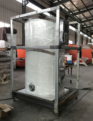 Nồi hơi nước thẳng đứng kép với vỏ thép không gỉ để sưởi ấm bơi