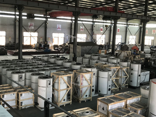 Máy đốt nước nóng / dầu thải kép cho khách sạn nhỏ với vỏ thép carbon