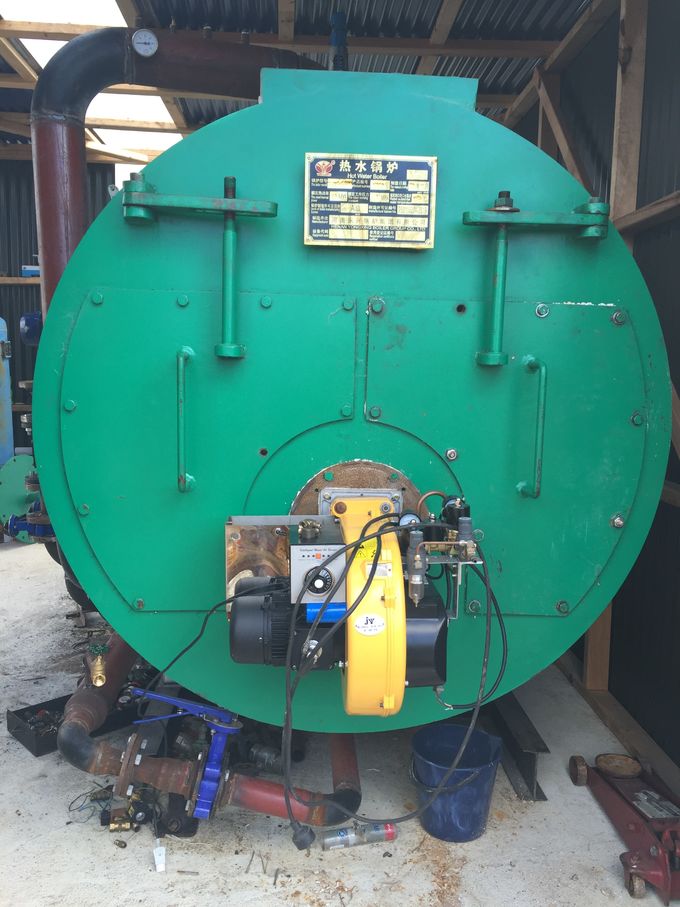 Máy đốt dầu diesel công suất cao đường kính ống 160 mm Bảo hành một năm 0