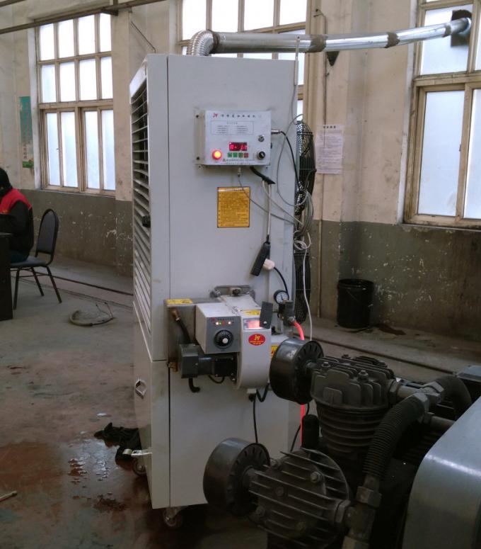 Máy sưởi dầu nhà để xe đa chức năng 80-120 Kw Màn kính cửa sổ Thiết kế dễ di chuyển 0
